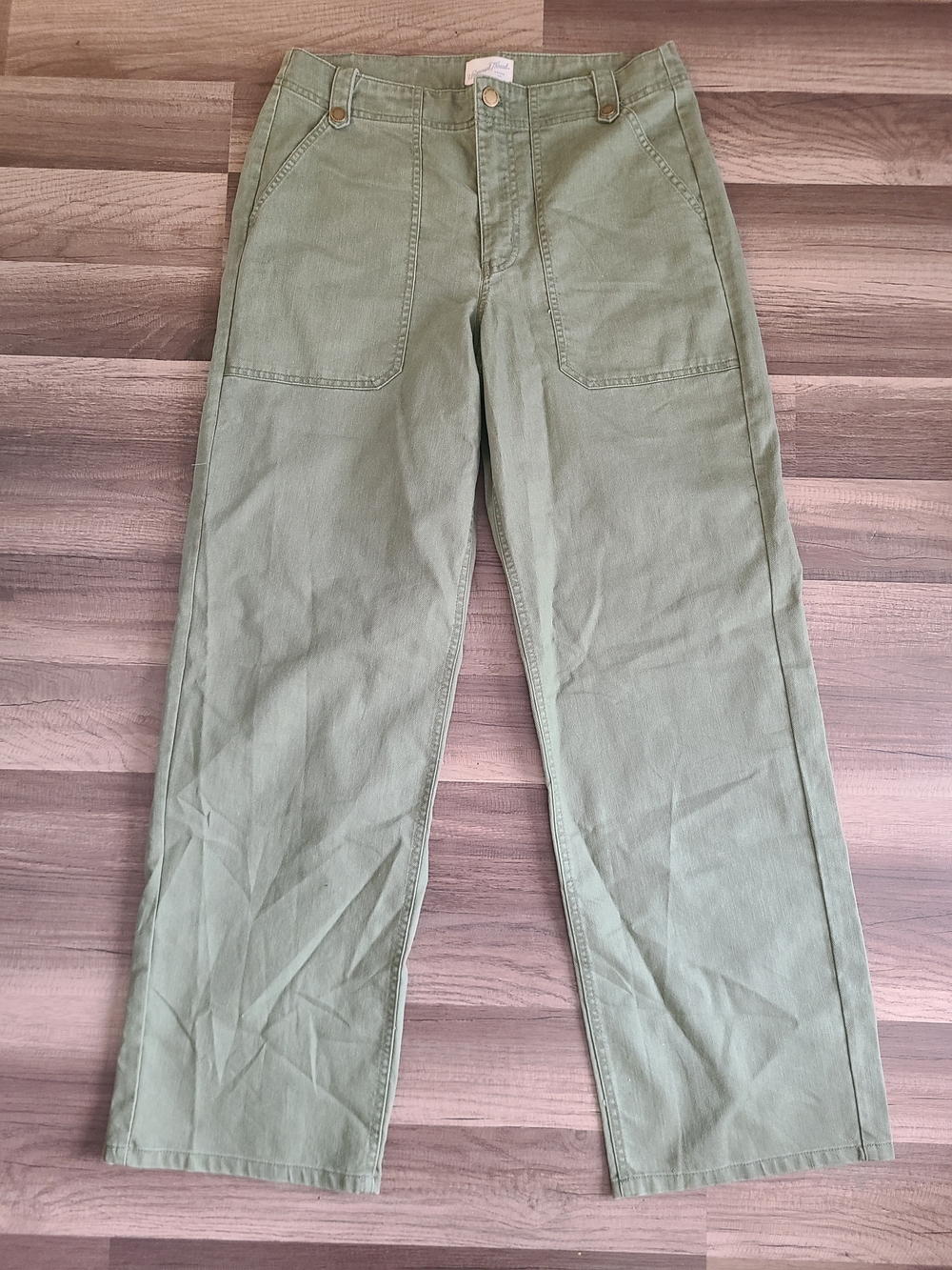 Universal Thread Olive Green Straight Leg Jeans